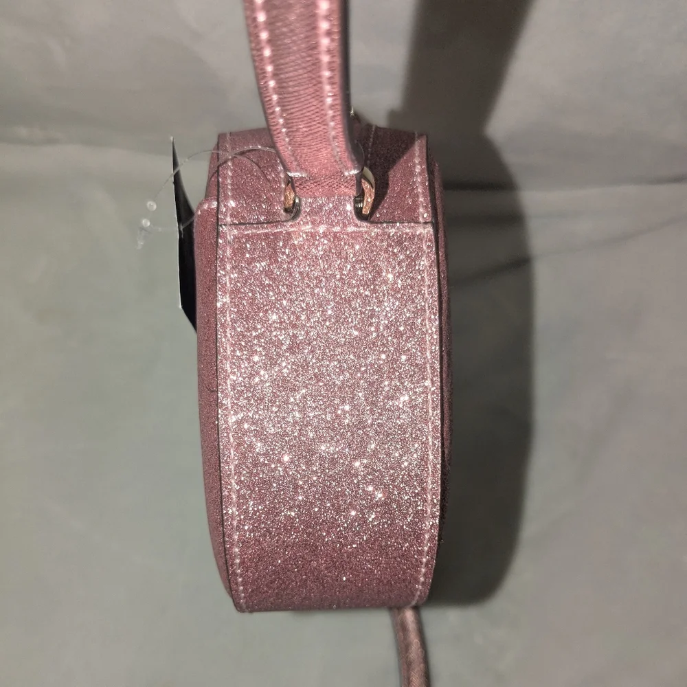 Kate Spade Pink Glimmer Oval Camera Bag - Picture 6 of 8